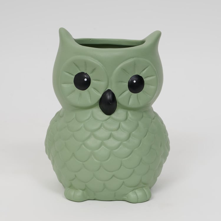 Gloria Ceramic Owl Planter