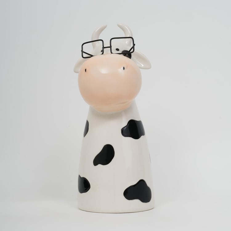 Gloria Ceramic Cow Planter