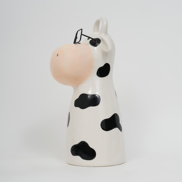 Gloria Ceramic Cow Planter