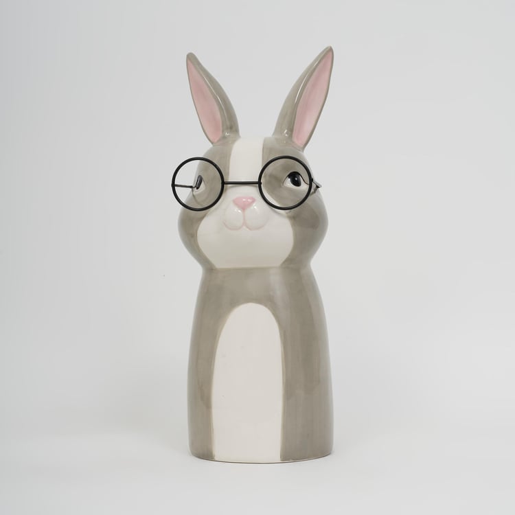 Gloria Ceramic Bunny Planter