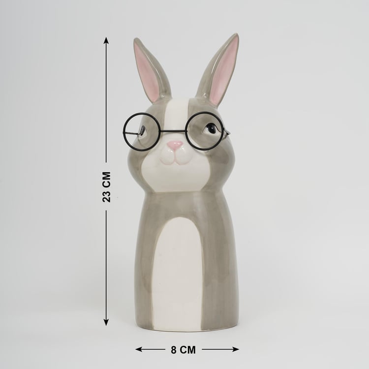 Gloria Ceramic Bunny Planter