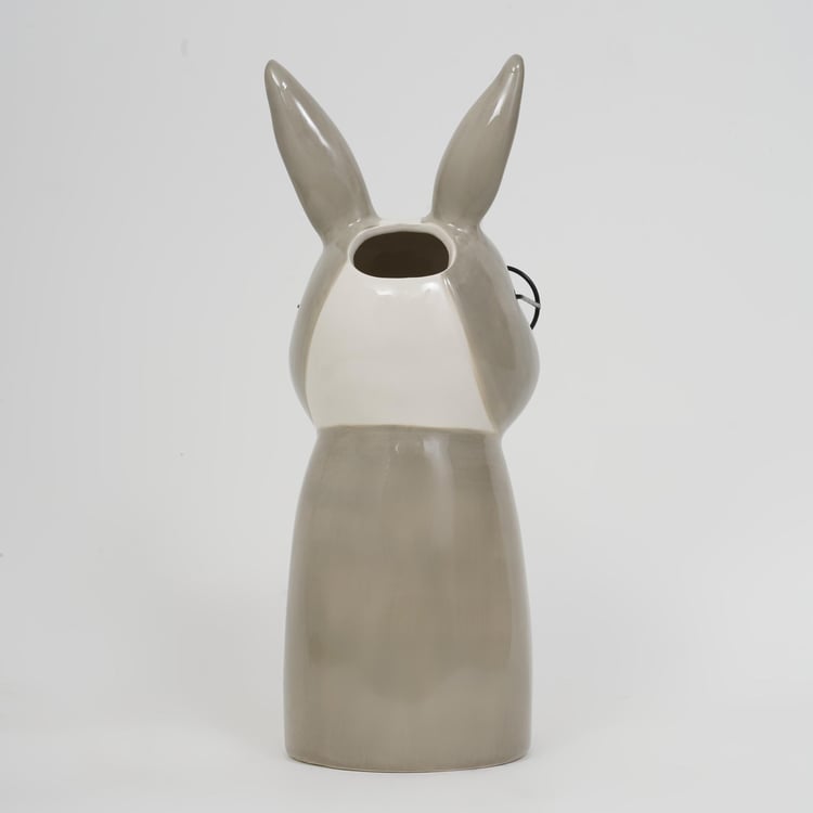 Gloria Ceramic Bunny Planter