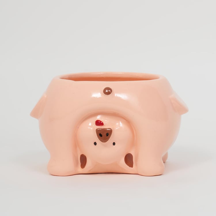 Spinel Decor Ceramic Pig Planter