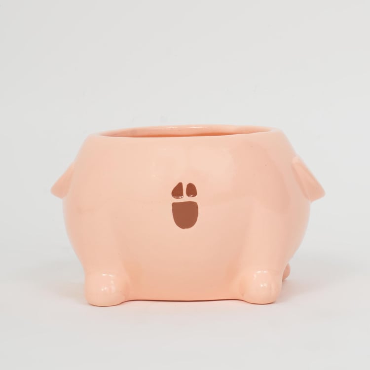 Spinel Decor Ceramic Pig Planter