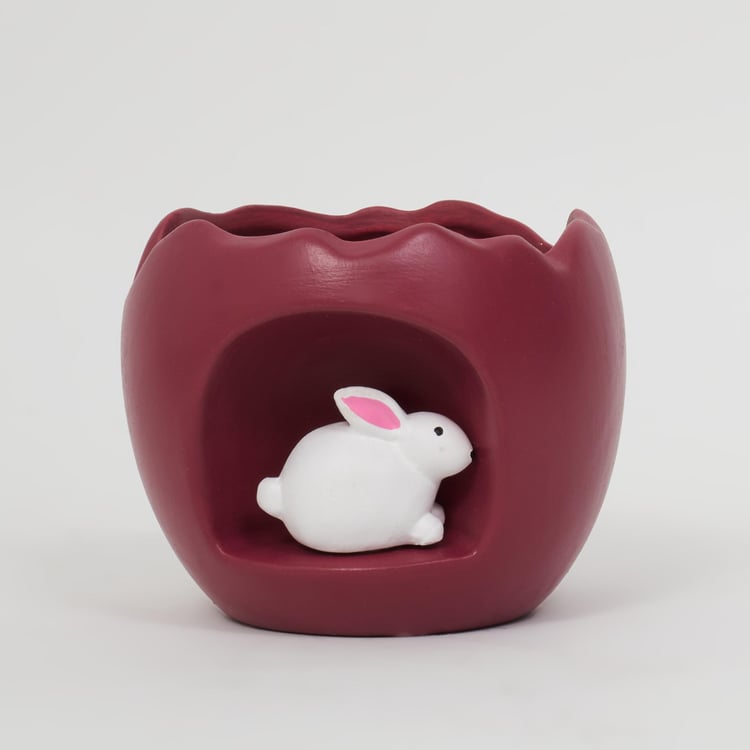 Spinel Rabbit Buy Spinel Decor Ceramic Rabbit Shelter Planter from Home Centre at ...