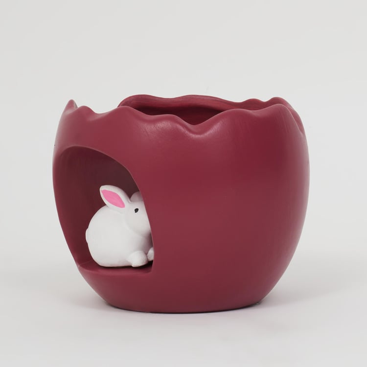 Spinel Rabbit Buy Spinel Decor Ceramic Rabbit Shelter Planter from Home Centre at ...