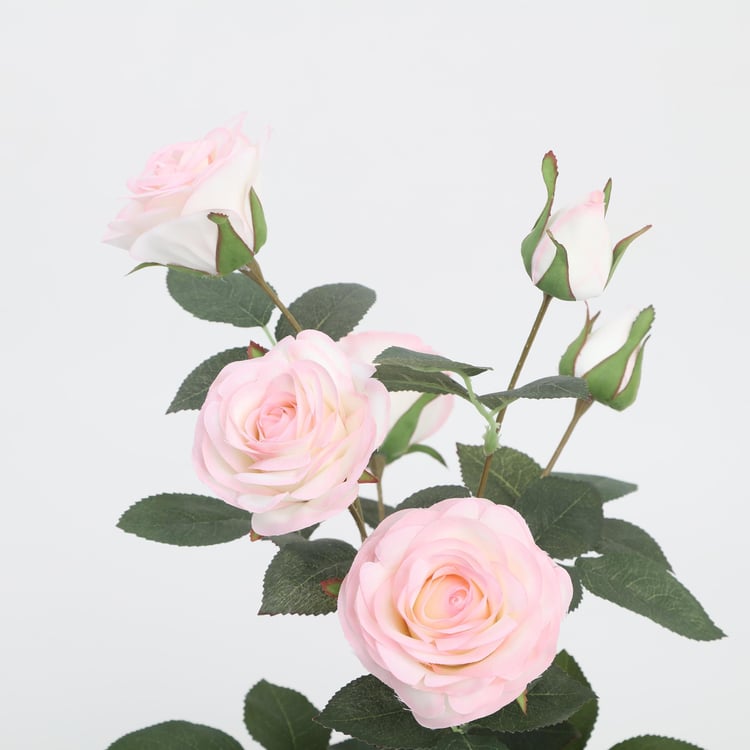 Gloria Artificial Rose Plant in Pot