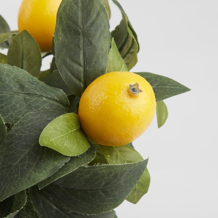 Gloria Artificial Lemon Tree in Ceramic Pot