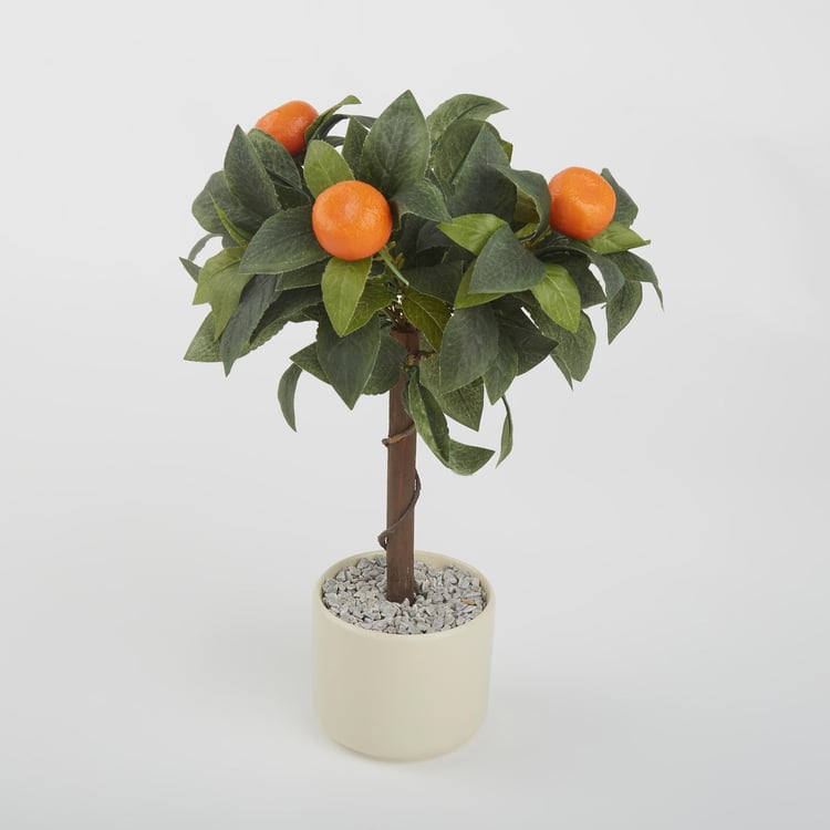 Gloria Artificial Orange Tree in Ceramic Pot