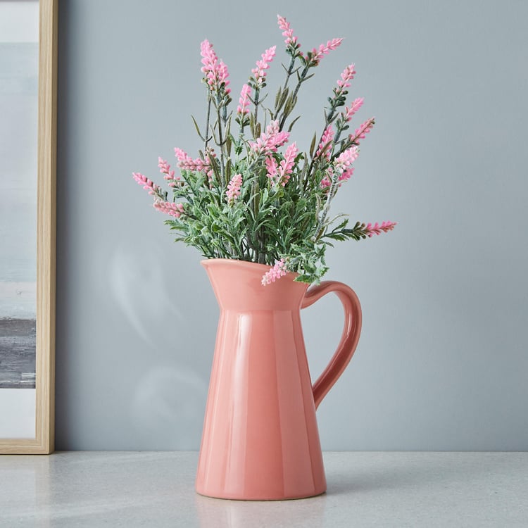 Hello Spring Artificial Plant in Ceramic Jug