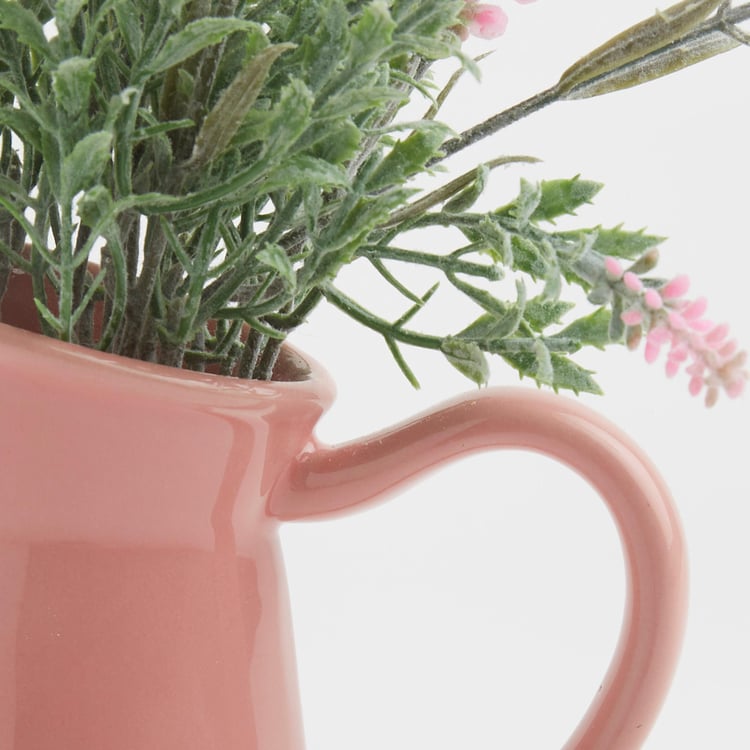 Hello Spring Artificial Plant in Ceramic Jug