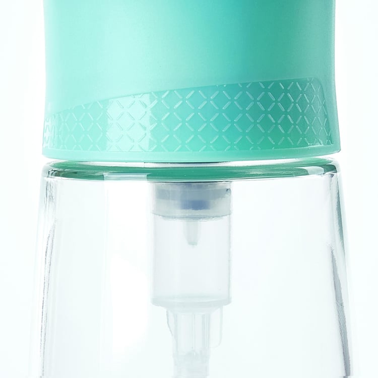 Pamolive Glass Oil Bottle with Measuring Press