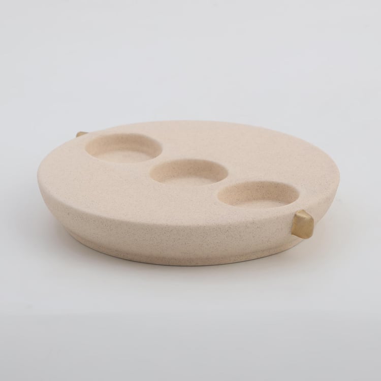 Marshmallow Ceramic T-Light Holder