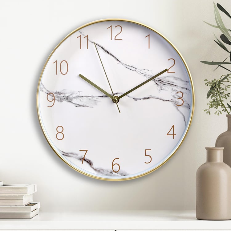 Casablanca Glass Wall Clock - 30cm