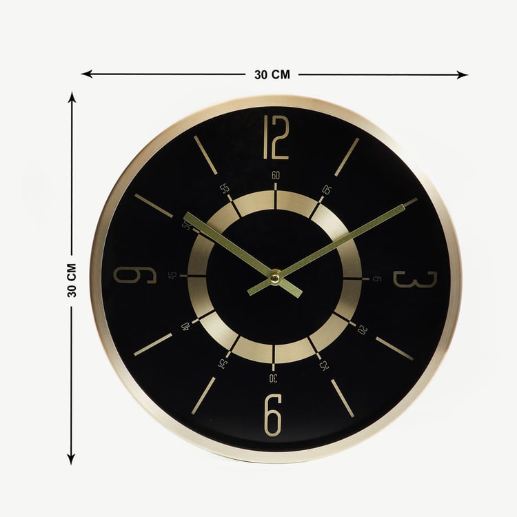 Casablanca Luxe Aluminium Wall Clock - 30cm