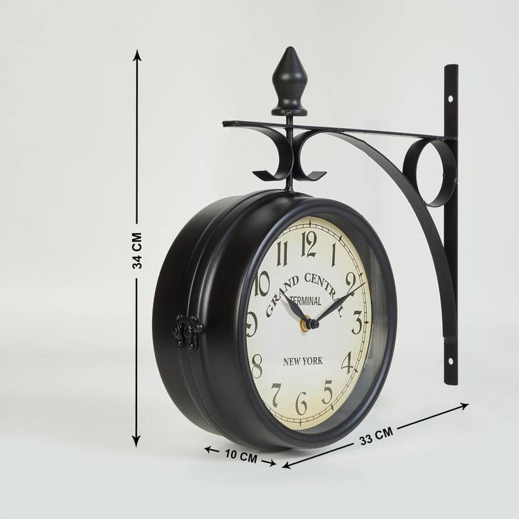 Casablanca Metal Classical Station Clock - 33cm