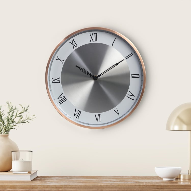 Corsica Casablanca Metal Wall Clock - 30cm