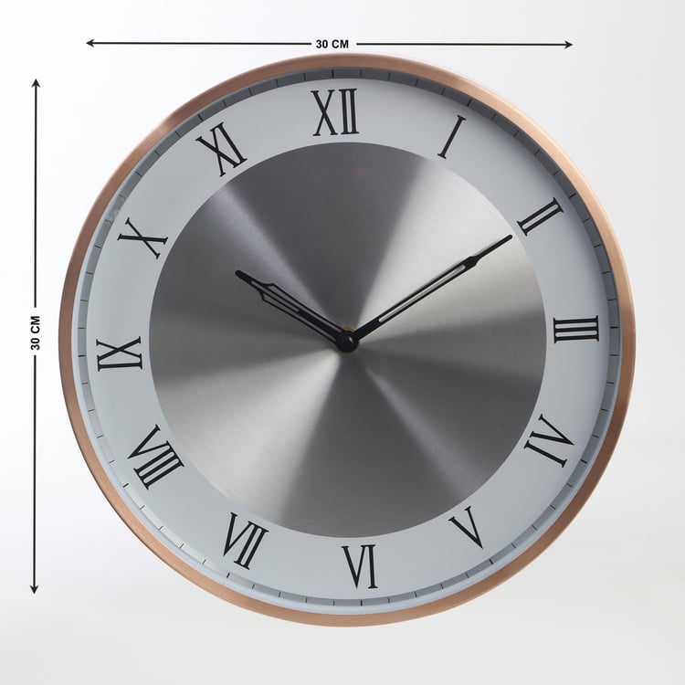 Corsica Casablanca Metal Wall Clock - 30cm