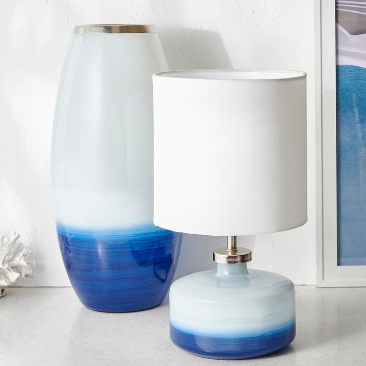 Splendid Santorini Glass Ombre Vase