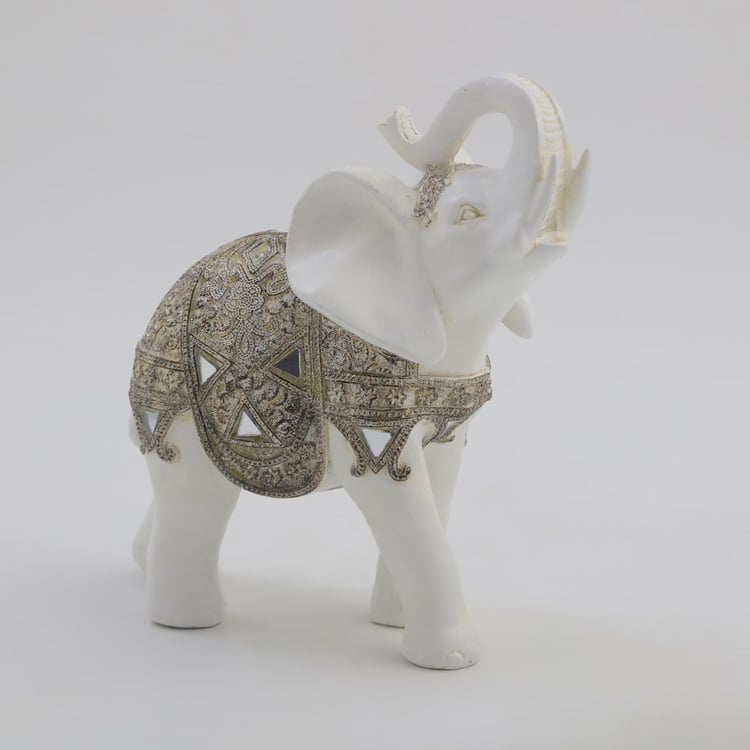 Corsica Airavat Polyresin Elephant Figurine