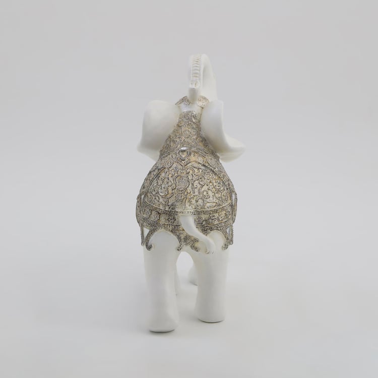 Corsica Airavat Polyresin Elephant Figurine