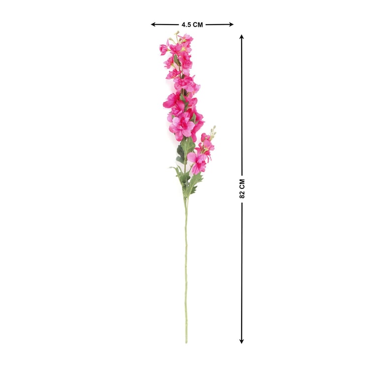 Botanical Artificial Delphinium Flower Stick - 82cm