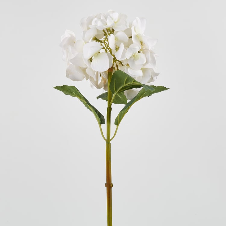 Botanical Spring Hydrangea Artificial Flower Stick - 70cm