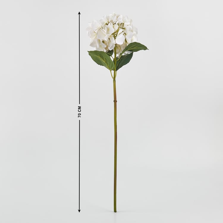 Botanical Spring Hydrangea Artificial Flower Stick - 70cm