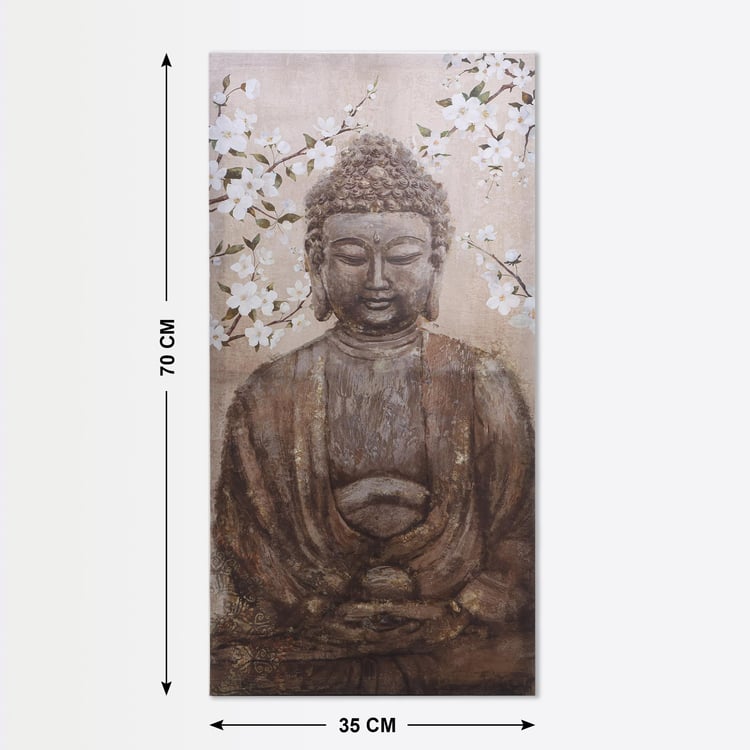 Brezza Set of 3 Canvas Buddha Picture Frames