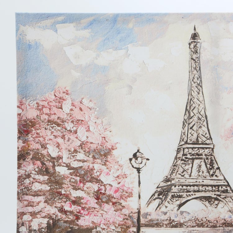 Corsica Brezza Set of 2 Canvas Eiffel Tower Printed Picture Frames - 60x40cm