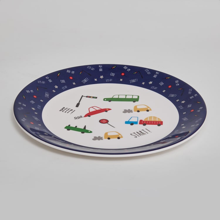 Glee Kids Melamine Printed Dinner Plate - 27cm