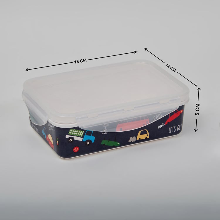 Glee Melamine Printed Lunch Box - 800ml