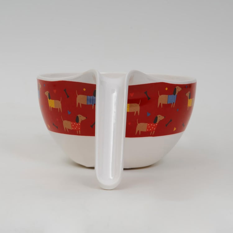 Glee Kids Melamine Printed Noodle Bowl - 650ml