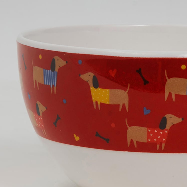 Glee Kids Melamine Printed Noodle Bowl - 650ml