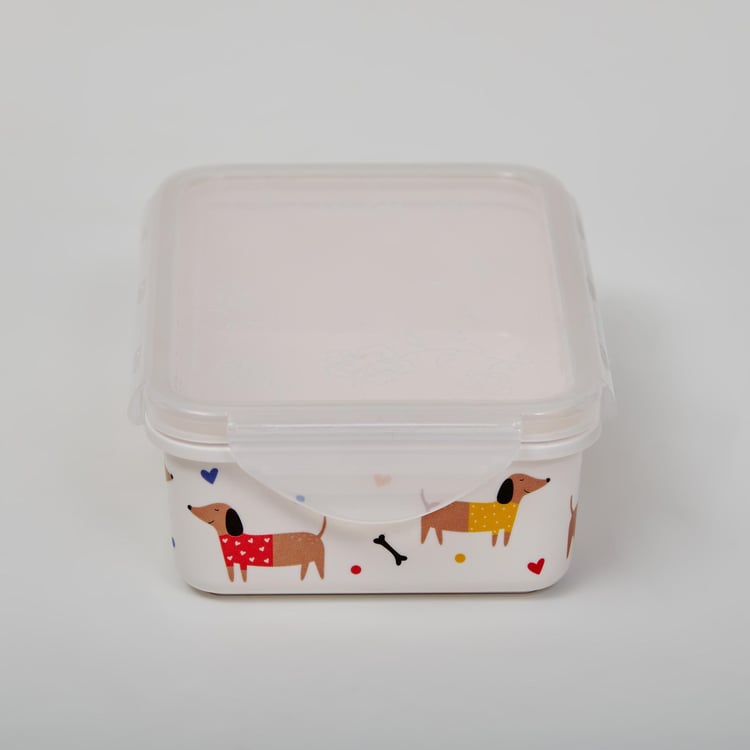 Glee Melamine Printed Lunch Box - 800ml