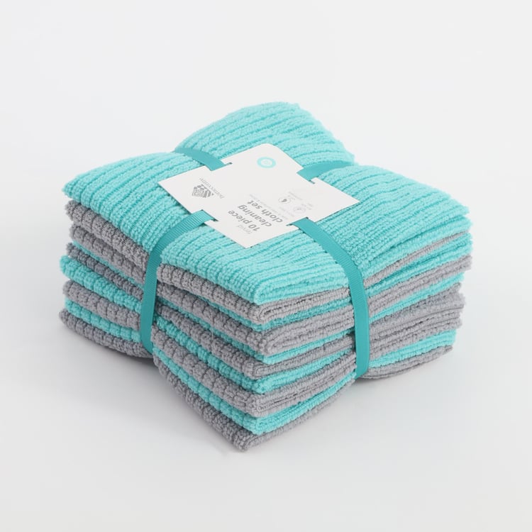 Pacific Fervid Set of 10 Cleaning Cloth - 30x30cm