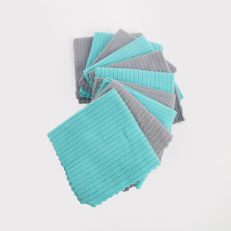 Pacific Fervid Set of 10 Cleaning Cloth - 30x30cm