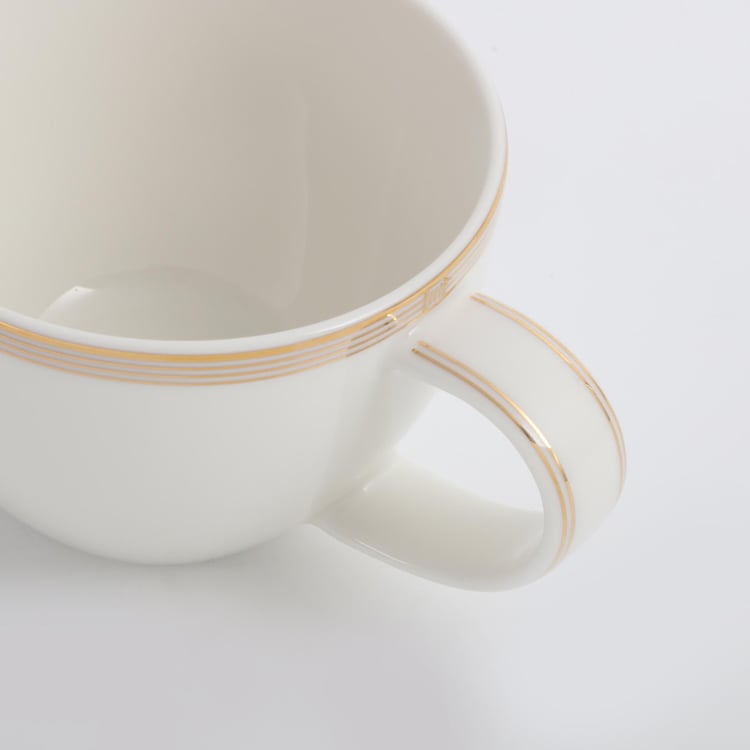 Altius Stoneware Cup and Saucer - 200ml