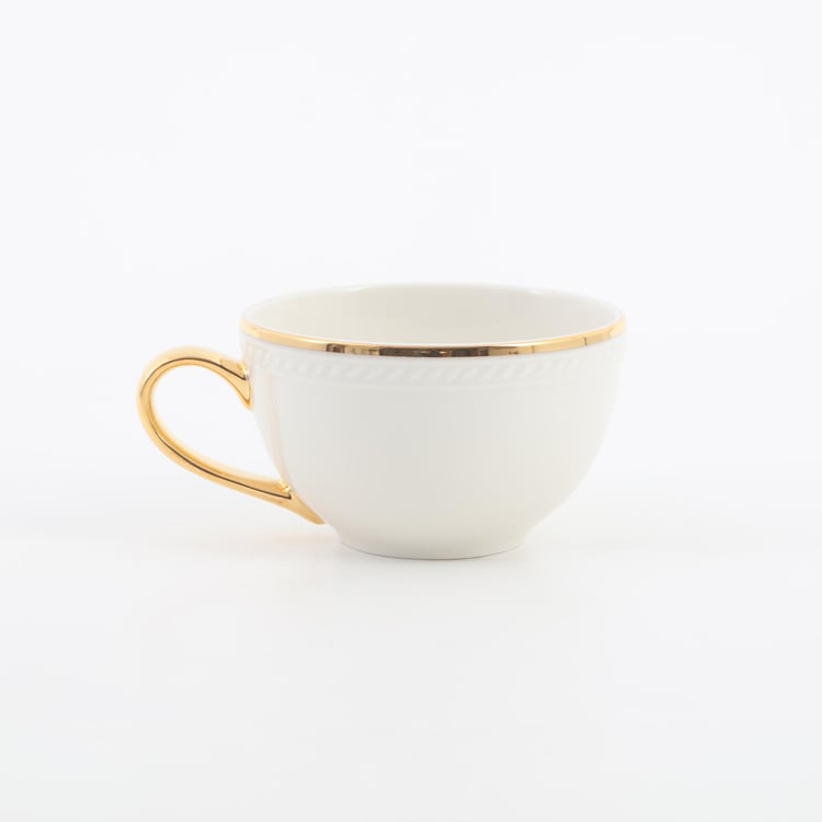 Marshmallow Porcelain Cup and Saucer - 200ml