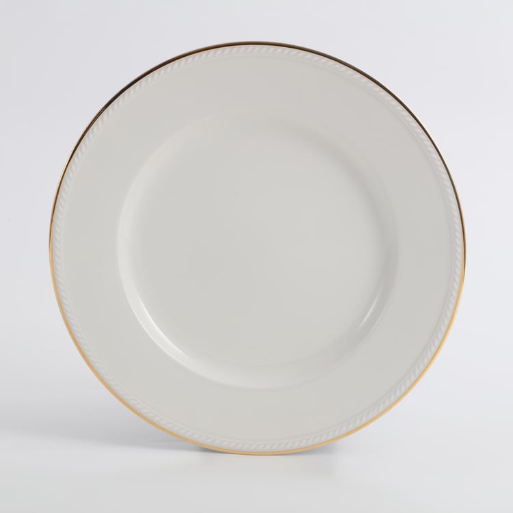 Marshmallow Porcelain Dinner Plate - 26.5cm