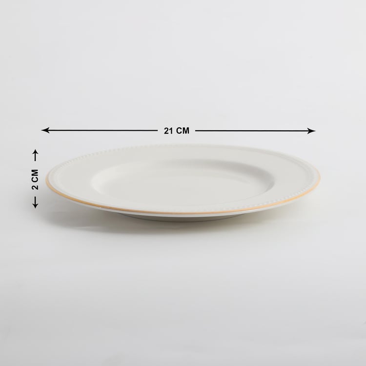 Marshmallow Porcelain Side Plate - 19cm