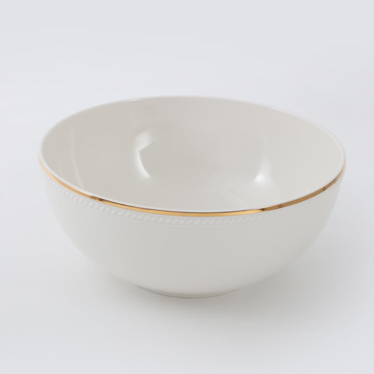 Marshmallow Porcelain Salad Bowl - 1.2L