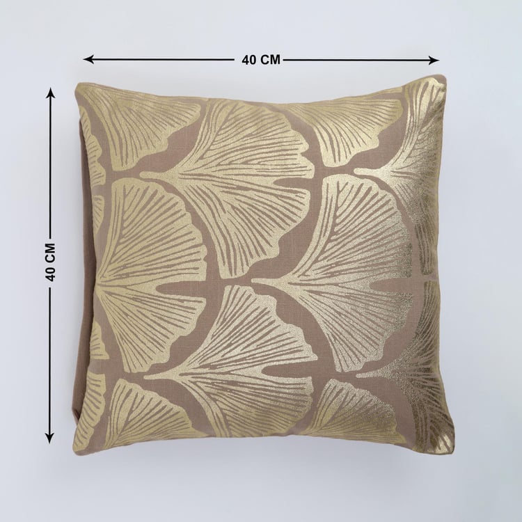 Celestial Set of 2 Foil Printed Cushion Covers - 40x40cm