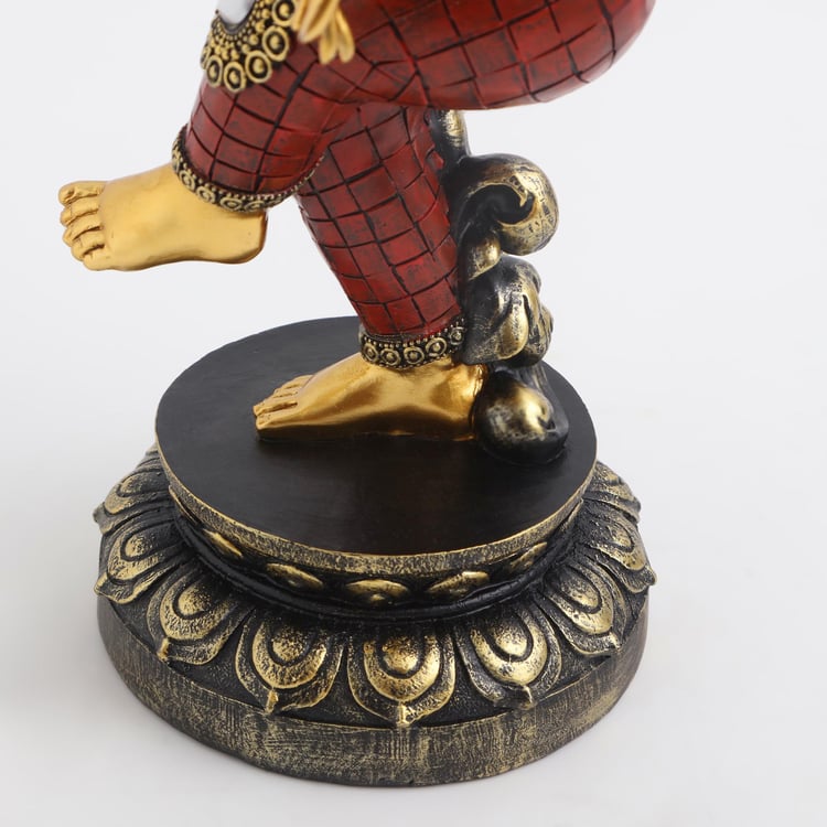 Alpana Polyresin Dancing Ganesha Figurine