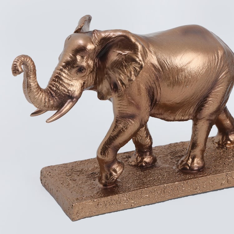 Jaguar Polyresin Elephant Herd Figurine