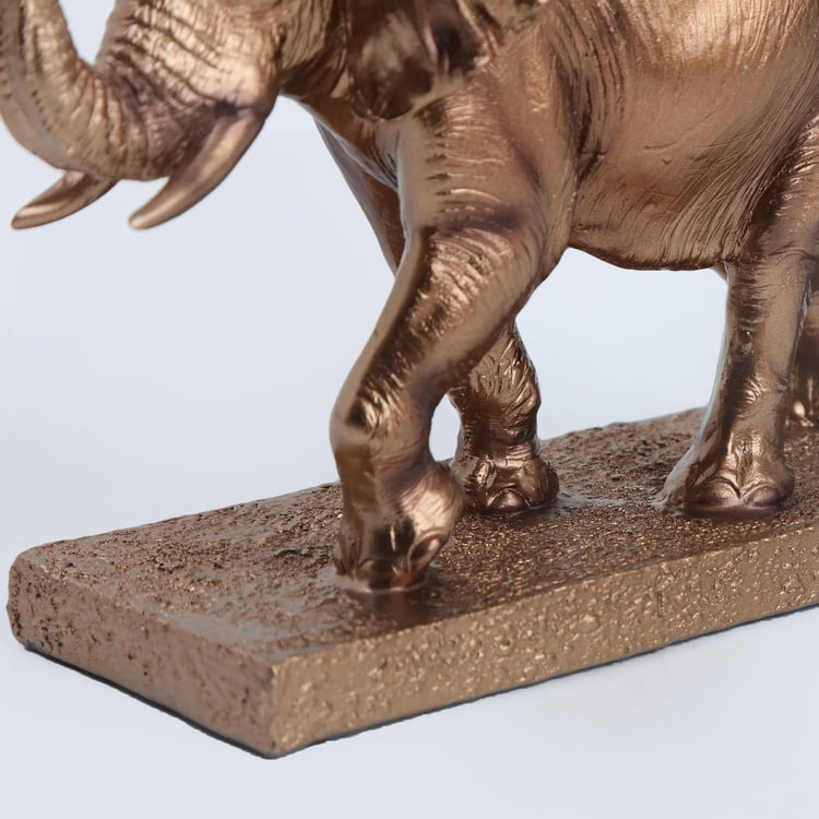 Jaguar Polyresin Elephant Herd Figurine