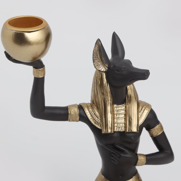 Jaguar Polyresin Egyptian Figurine