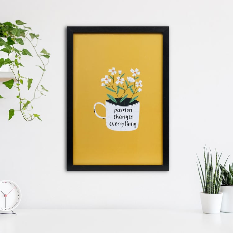 Spectrum Wooden Garden Quotes Picture Frame - 48x33cm