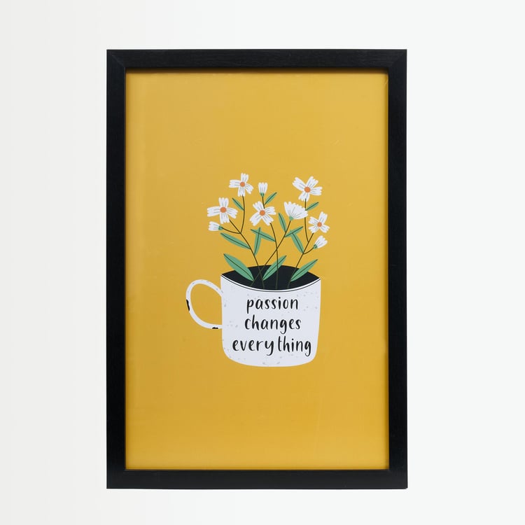 Spectrum Wooden Garden Quotes Picture Frame - 48x33cm