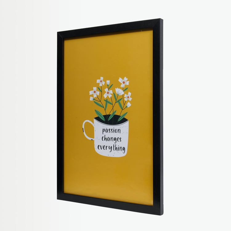 Spectrum Wooden Garden Quotes Picture Frame - 48x33cm